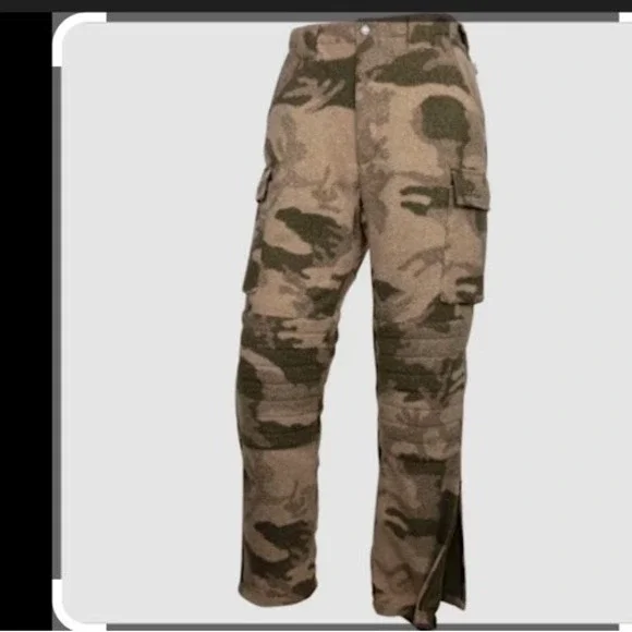 Cabela's Wooltimate Hunting Camo 4Most Windshear Wool Pants Mens 40X34